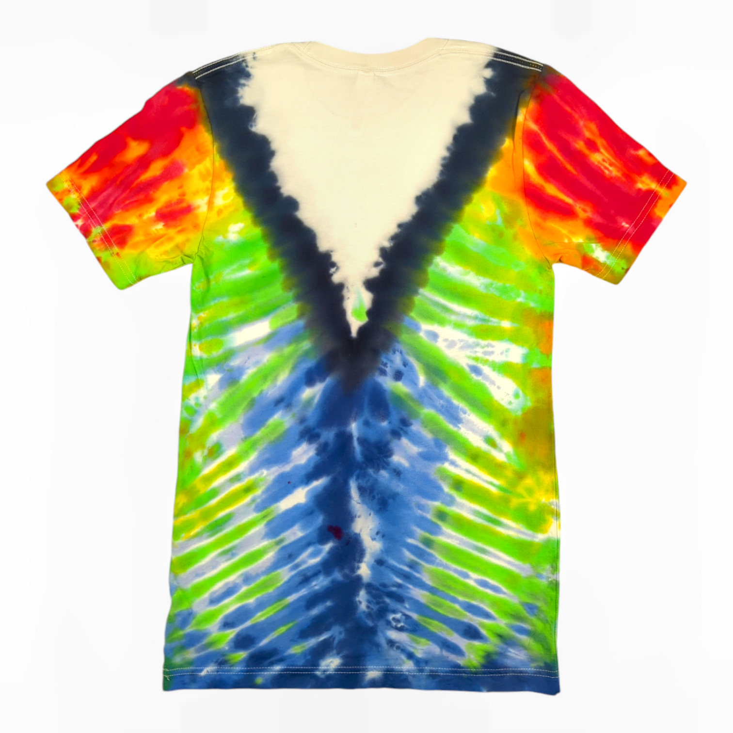 Vincent Gordon Melty Mushrooms Tie-Dye T Shirt
Sublimated image
100% Polyester
Unisex
Crew neck