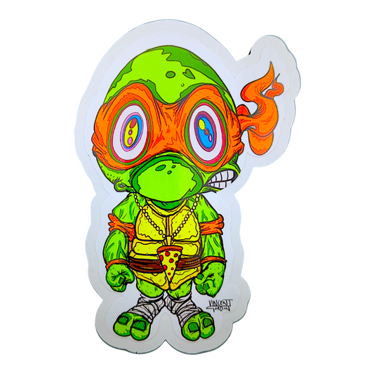 Vincent Gordon Michelangelo (TMNT Study) Sticker