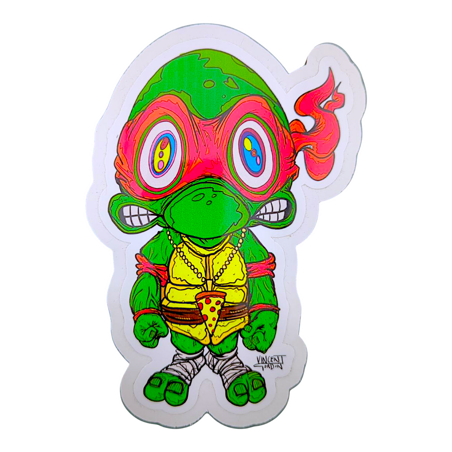 Vincent Gordon Raphael (TMNT Study) Sticker