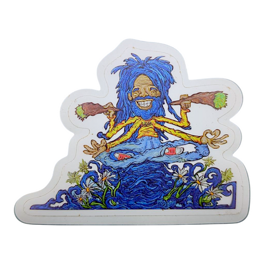 Vincent Gordon Rasta Man Sticker