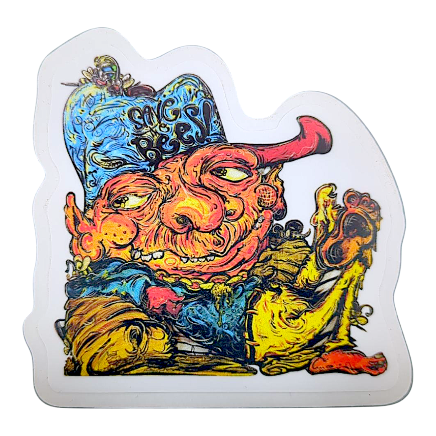 Vincent Gordon Save the Bees Sticker

4 x 4” die cut vinyl sticker 