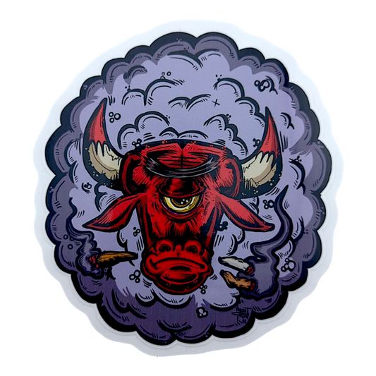 Vincent Gordon Smokabull Sticker