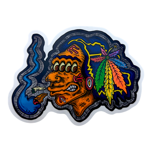 Vincent Gordon Smoke Hawks Sticker