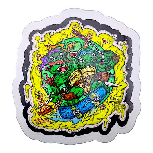 Vincent Gordon TMNT Sticker

4 x 4.25” die cut vinyl sticker