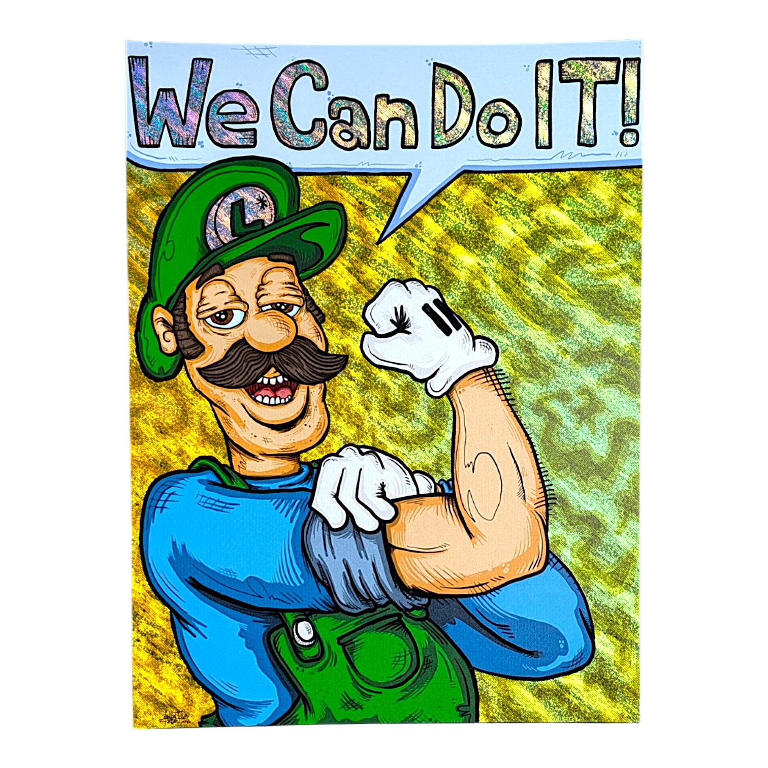 Vincent Gordon "We Can Do It! (Rapture Foil)" Print