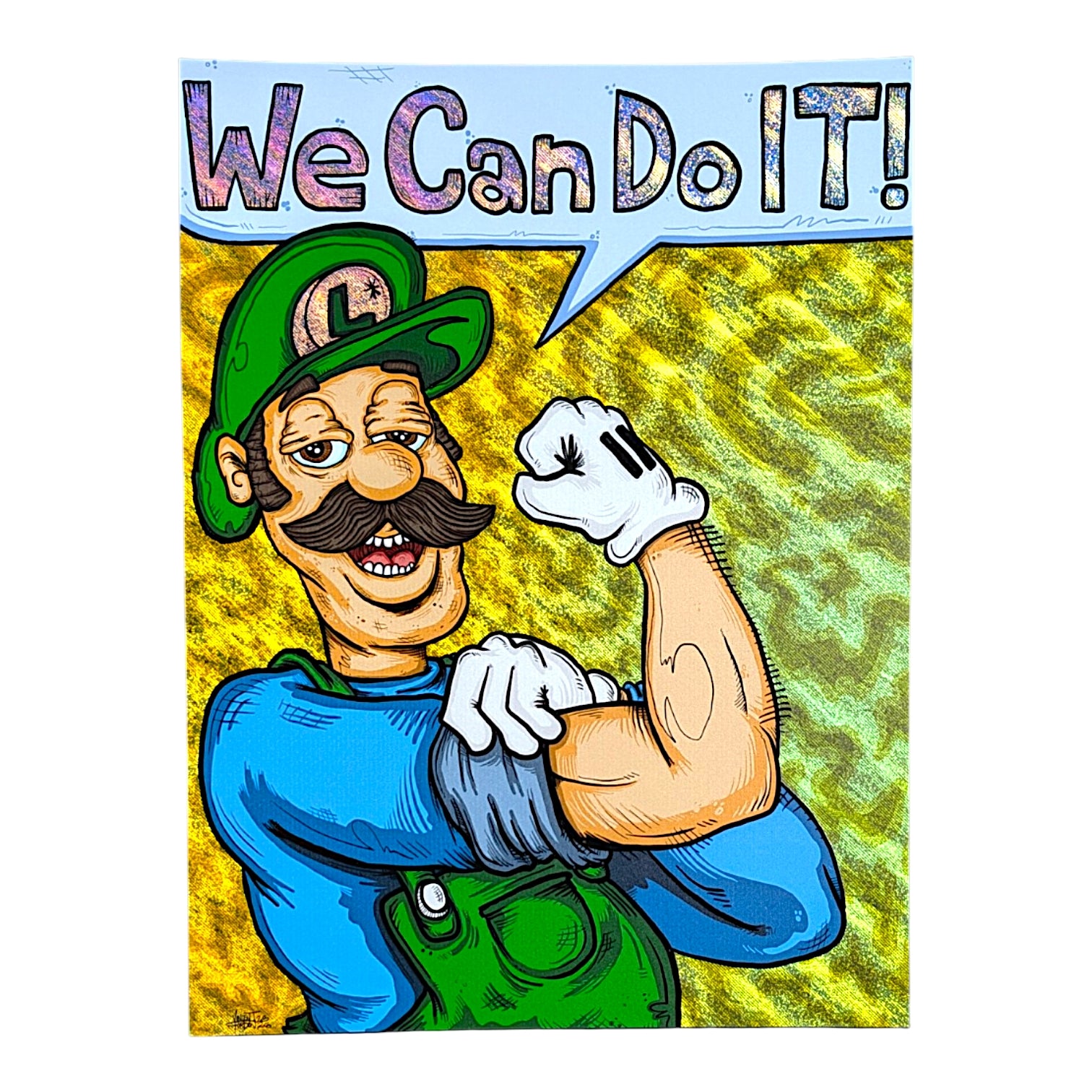 Vincent Gordon "We Can Do It! (Rapture Foil)" Print