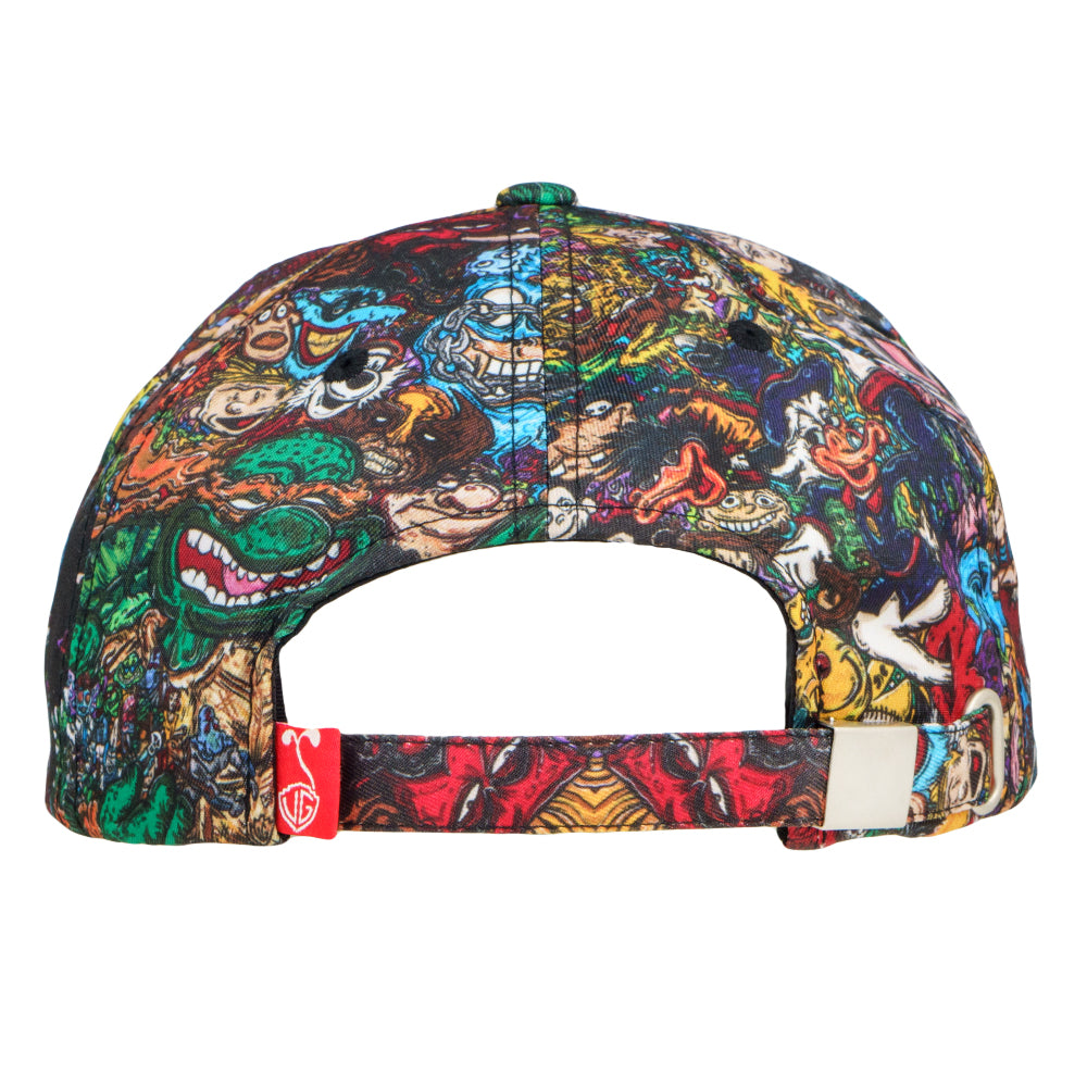 Vincent Gordon x Grassroots Cartoon Gumbo Dad Hat
- Sublimation Printing
- Curved Brim
- Satin Lining
- Stash Pocket
- Strap Closure
- Limited Edition of 200