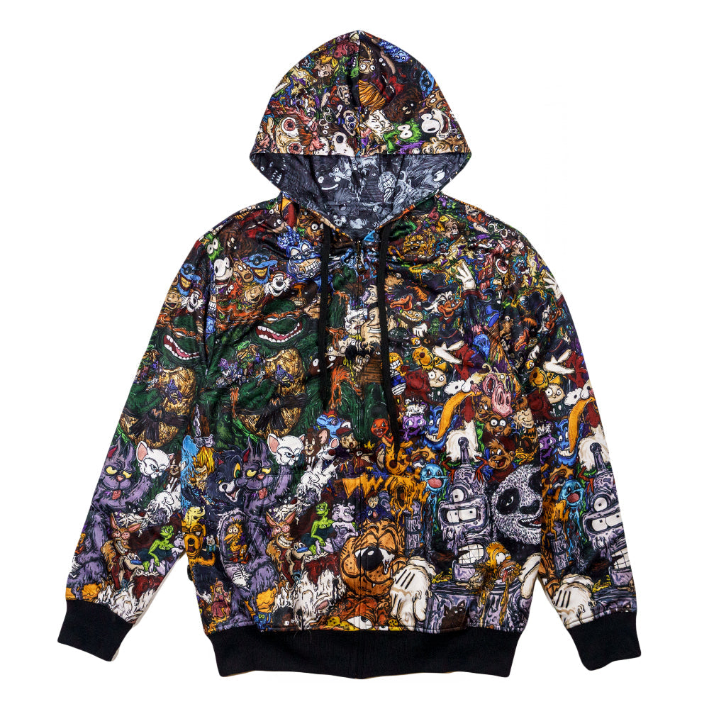 Vincent Gordon x Grassroots Cartoon Gumbo Reversible Hoodie
- Fully Reversible
- Limited to 200 made 
- Secret Stash Pocket in every Hoodie
- Custom Cartoon Gumbo artwork from Vincent Gordon