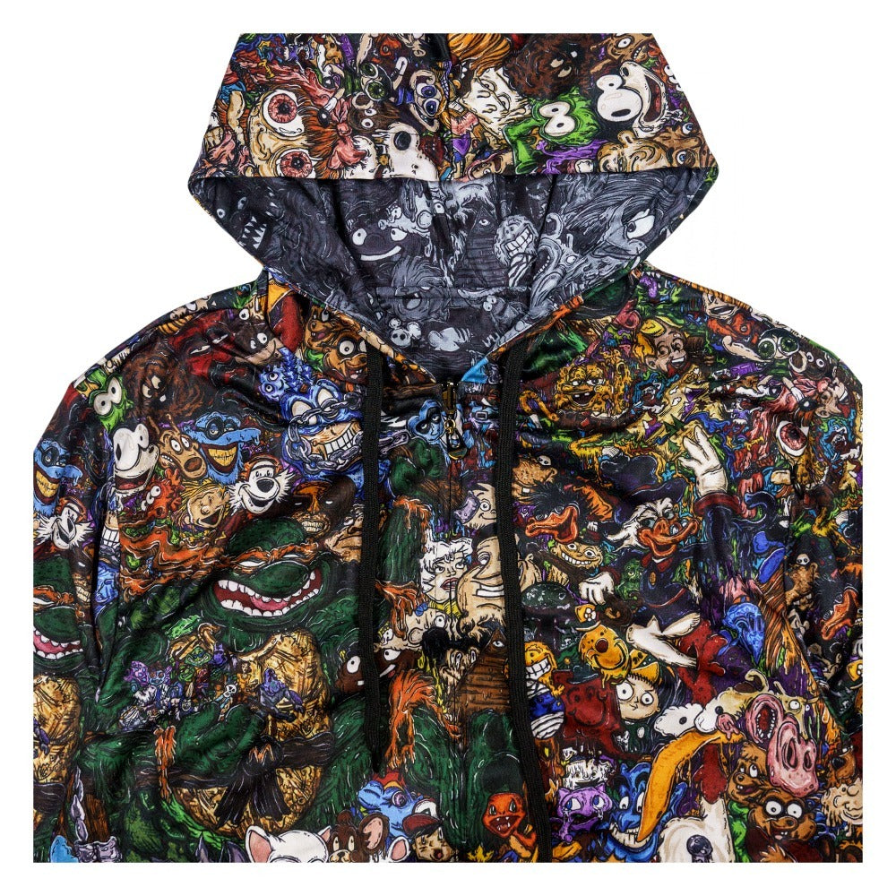 Vincent Gordon x Grassroots Cartoon Gumbo Reversible Hoodie
- Fully Reversible
- Limited to 200 made 
- Secret Stash Pocket in every Hoodie
- Custom Cartoon Gumbo artwork from Vincent Gordon