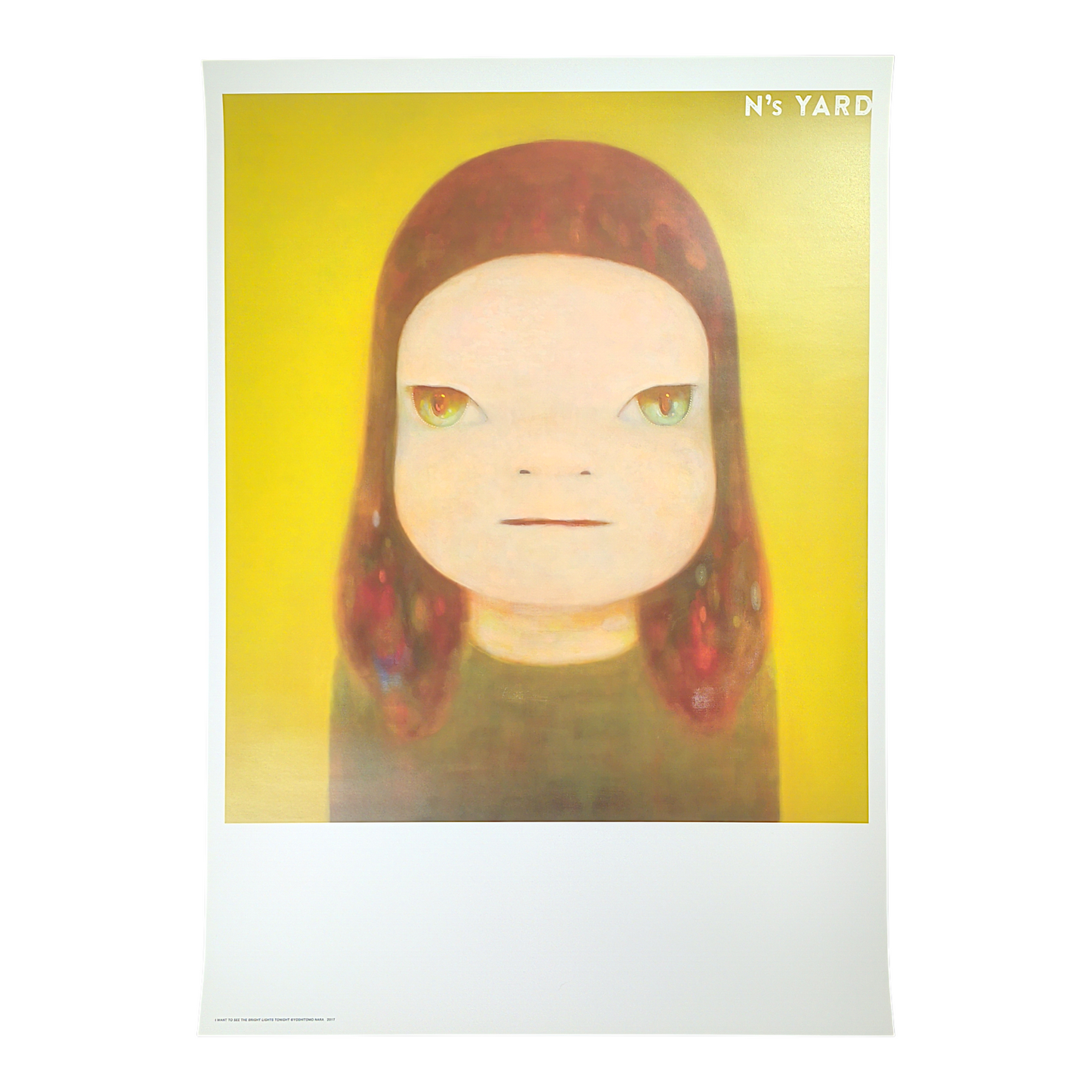 Yoshitomo Nara
I Want to See the Bright Lights Tonight, 2017
Offset lithograph
28.7 x 20.3 in