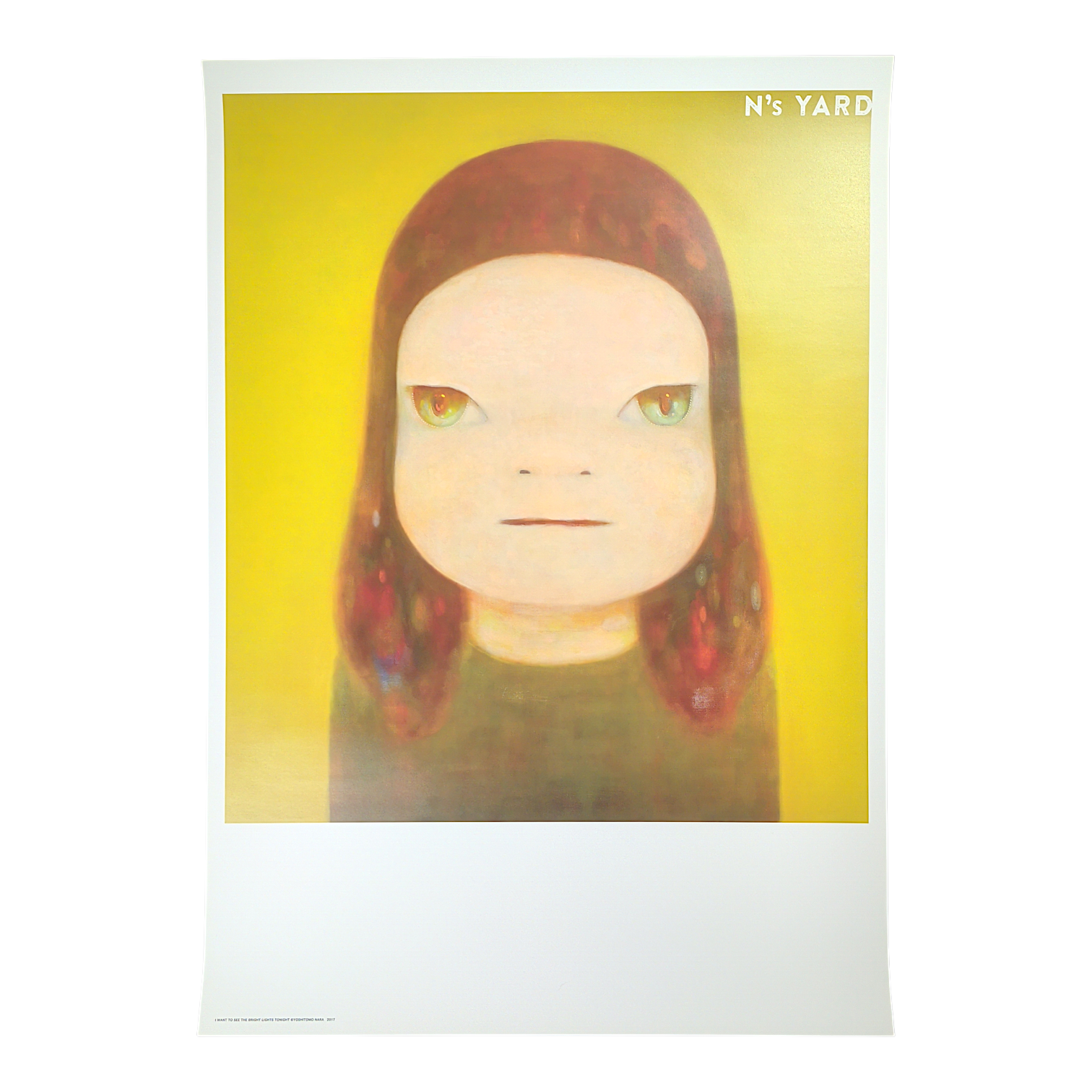 Yoshitomo Nara
I Want to See the Bright Lights Tonight, 2017
Offset lithograph
28.7 x 20.3 in