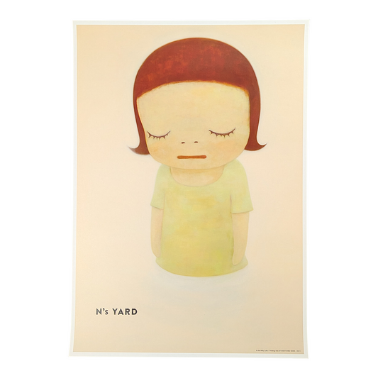 Yoshitomo Nara
In the Milky Lake / Thinking One, 2011
Offset lithograph
14.3 × 20.3 in