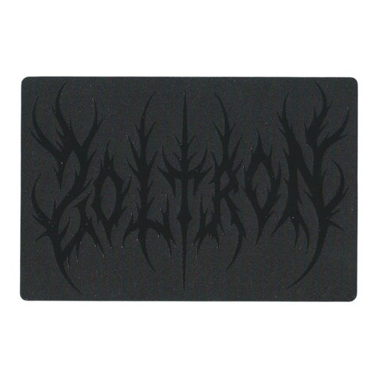 Zoltron Black Metal Phantom Black UV with Varnish