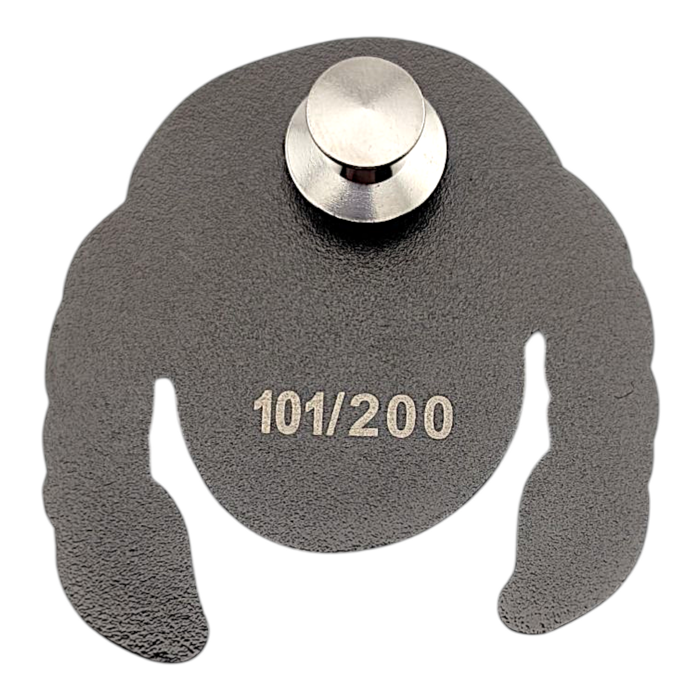 Zoltron "Sue Nami" (Black) Embossed Wish Generator Pin