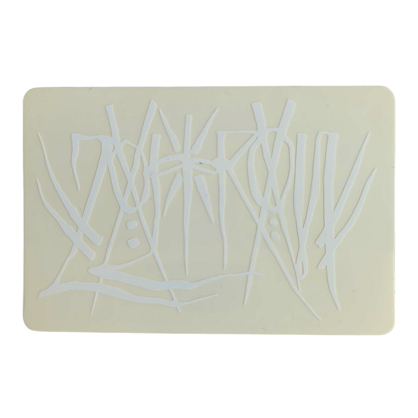 Zoltron (White on Clear) Sticker