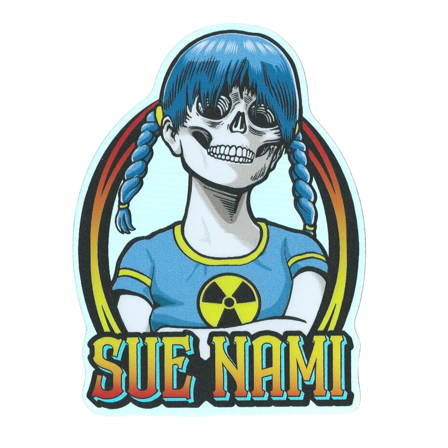 Zoltron Large Cigar Box Sue Holographic Sticker