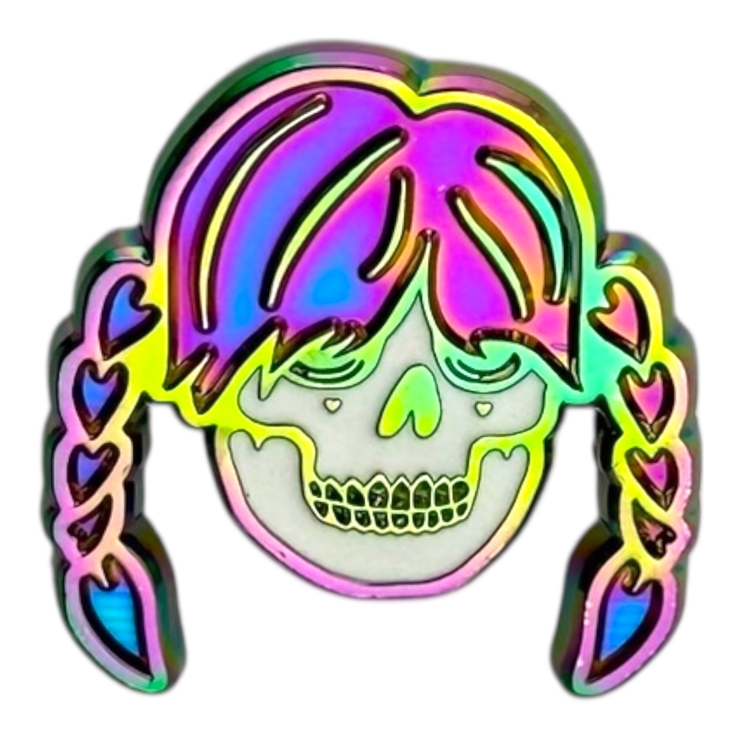 Zoltron "Sue Nami" (Rainbow Anodized) Pin