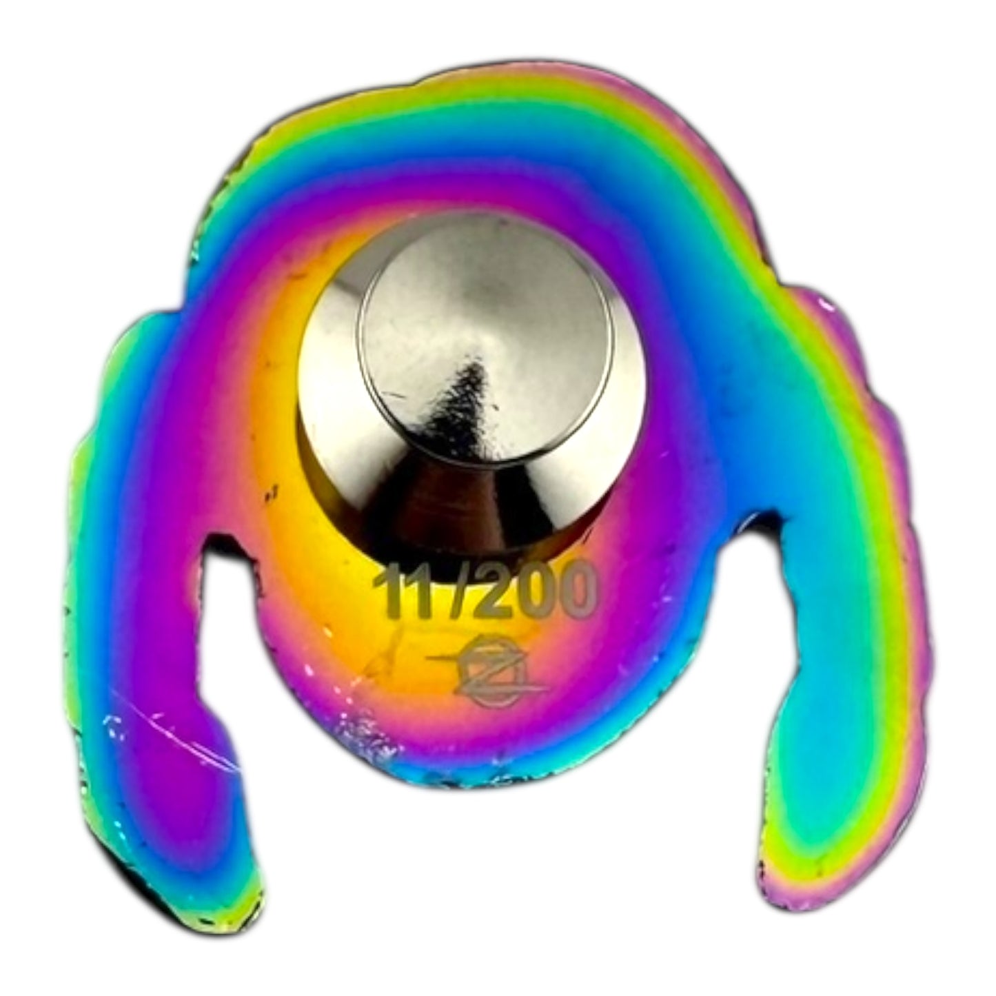 Zoltron "Sue Nami" (Rainbow Anodized) Pin