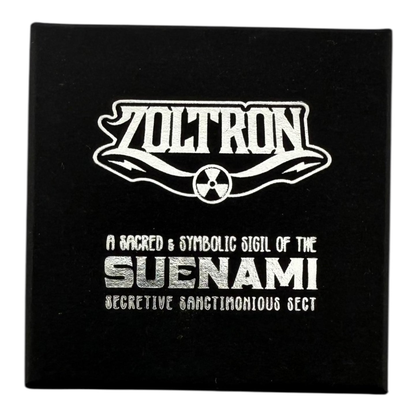 Zoltron
"Sue Nami" Sigil Pin - Antique Silver Edition, 2025
Approx. 2 in diameter | 3.5 mm thick
Edition of 200