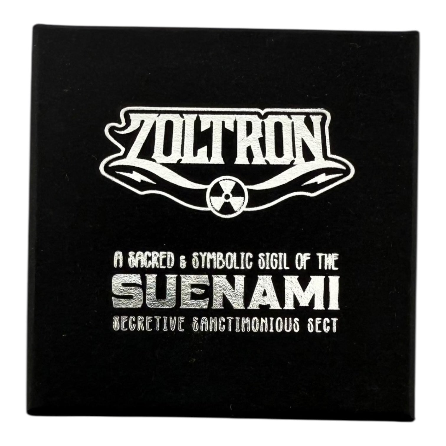 Zoltron
"Sue Nami" Sigil Pin - Antique Silver Edition, 2025
Approx. 2 in diameter | 3.5 mm thick
Edition of 200