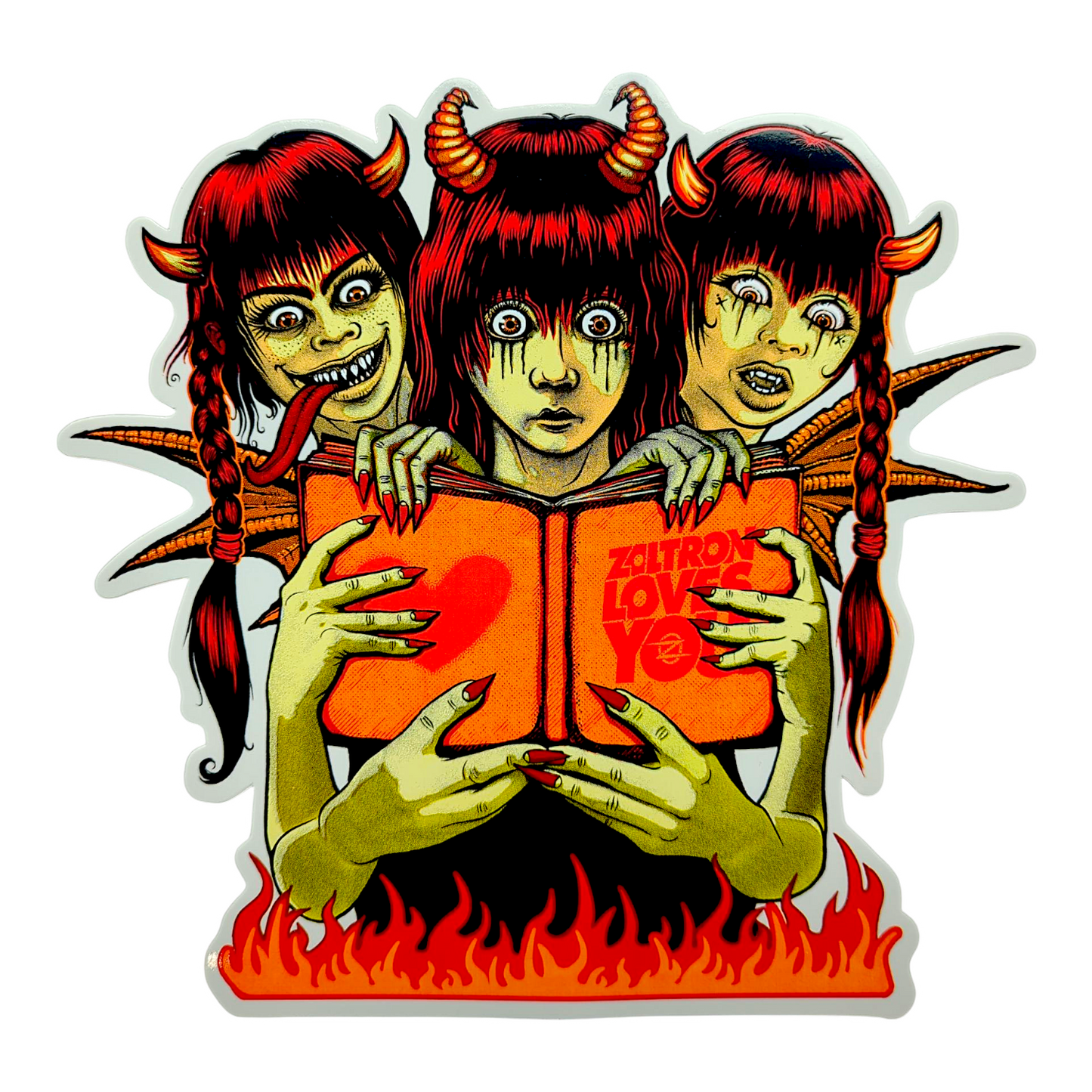 Zoltron Supersized Sirens of Sessanta Sticker