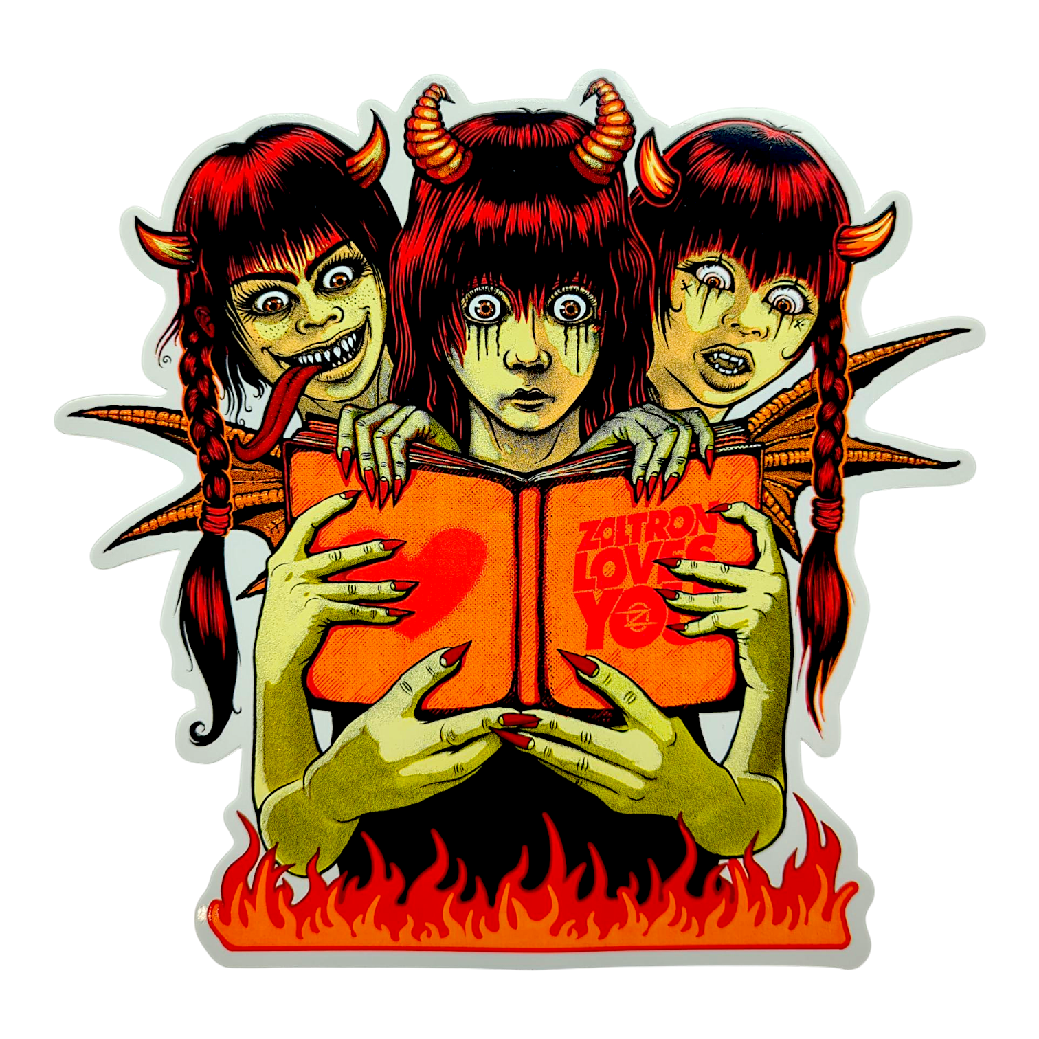 Zoltron Supersized Sirens of Sessanta Sticker