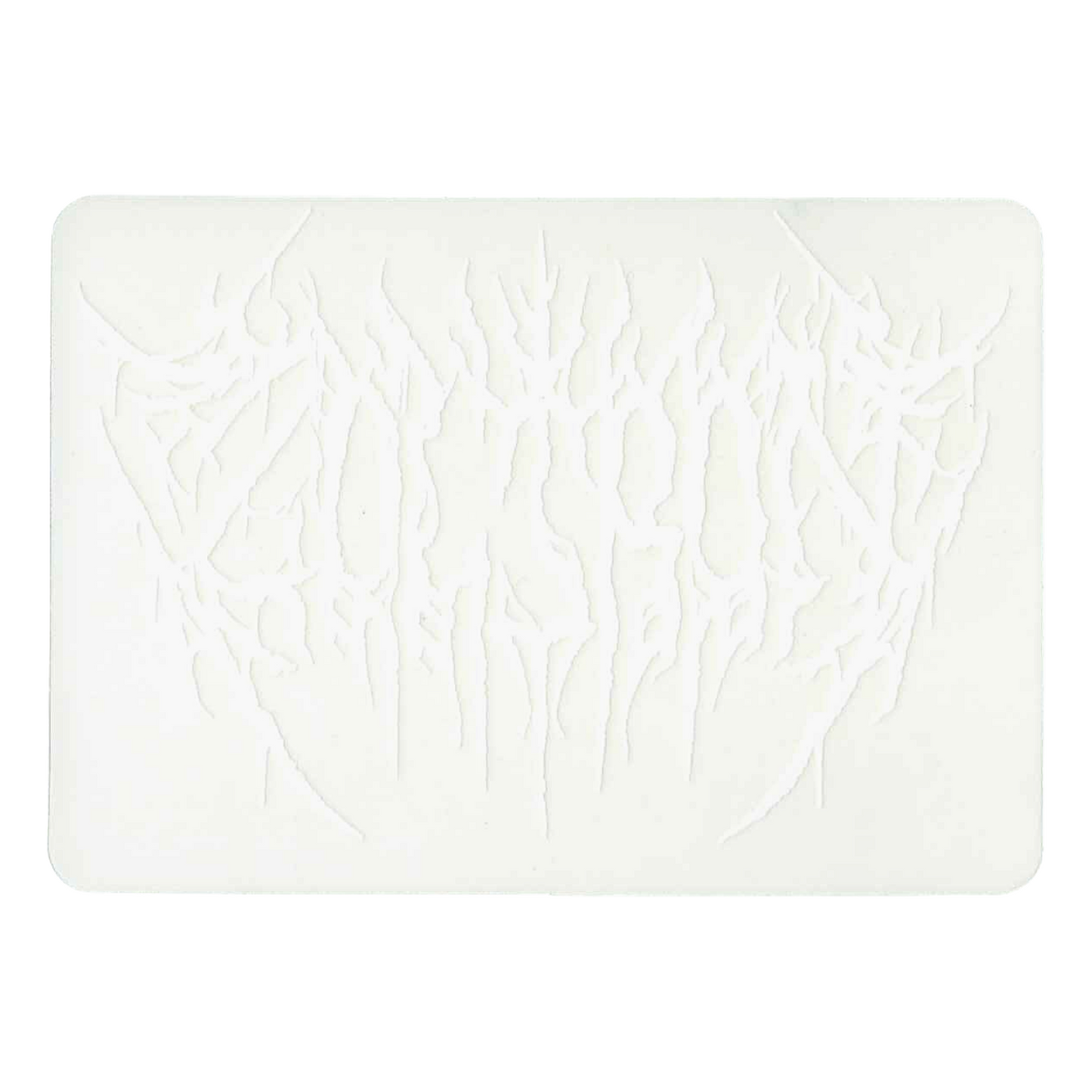 Zoltron (White on Clear) Sticker