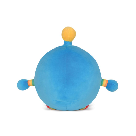 Happy World™ character, Hug Bug, from FriendsWithYou™ shaped plush is covered in soft fleece with embroidered details.   Designer: FriendsWithYou Size: 10 x 18 x 14.5 in Year of Design: 2022 Age: Adults, Kids - 5 and up, Teens