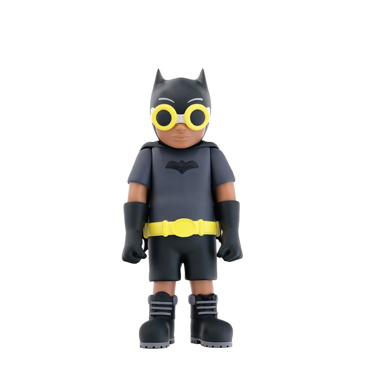 Hebru Brantley Flynamic Duo 89', 2022 Vinyl figures Batboy 16” | Sparrow 13” Edition of 225  Accompanied by Certificate of Authenticity and original artist packaging. 