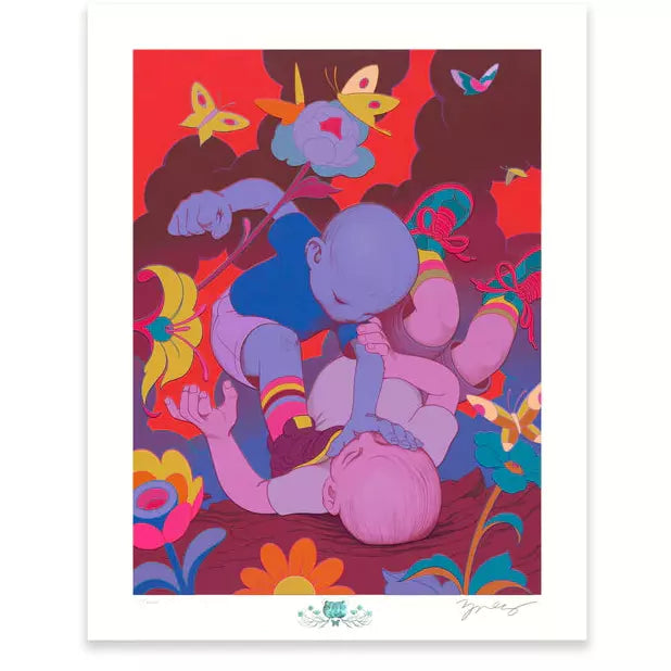 James Jean "Brawl" Print