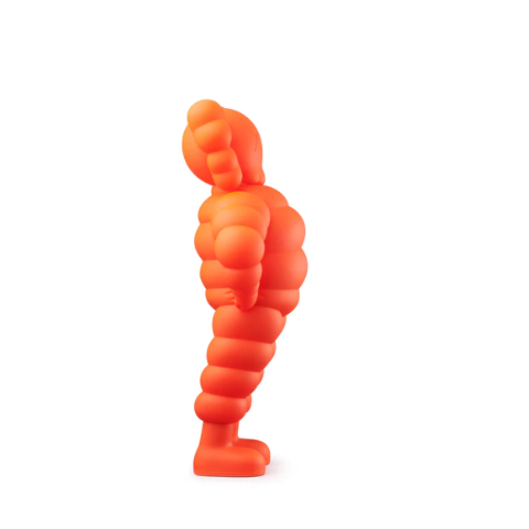 KAWS Chum (Orange), 2022 Vinyl figure 11.6 x 7.7 x 3.5 in