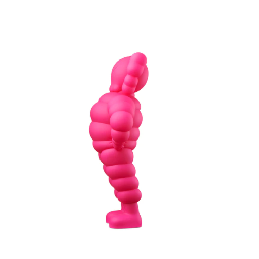 KAWS Chum (Pink), 2022 Vinyl figure 11.6 x 7.7 x 3.5 in