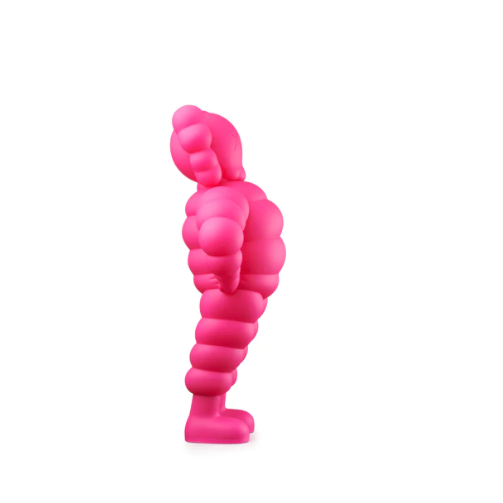KAWS Chum Keychain Pink - US