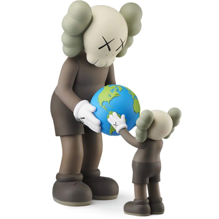 KAWS "The Promise (Brown)" Sculpture