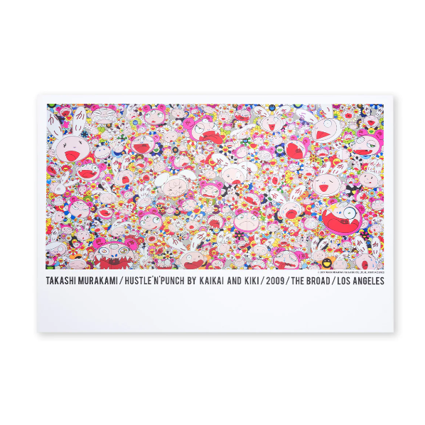 Takashi Murakami "Hustle'n'Punch by Kaikai and Kiki" Postcard  4 x 6 in 130 lb. super smooth paper that is FSC Certified, SFI Certified Sourcing, and Rainforest Alliance Certified © Takashi Murakami/Kaikai Kiki Co., Ltd. All Rights Reserved.