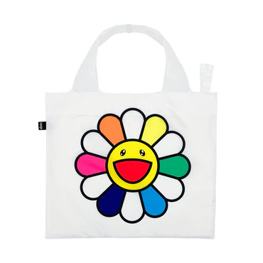 Takashi Murakami Flowers Happy Smile Flower posters Tote Bag