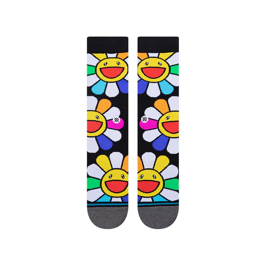 Takashi Murakami Flower Box Set Socks - Black