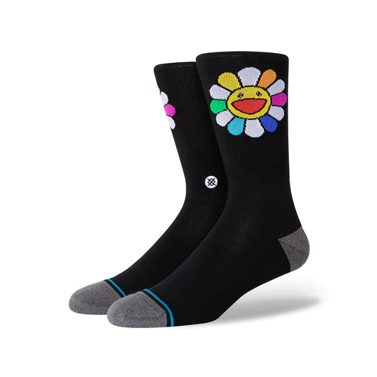 Takashi Murakami Flower Box Set Socks - Black